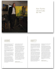 Exhibition catalogue for Alan Rankle, show in Milano 2010