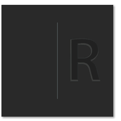 Self-initiated project,  illix design, letter R