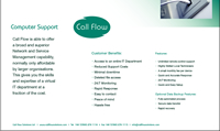 Promotional items for Call Flow Solutions Ltd. UK