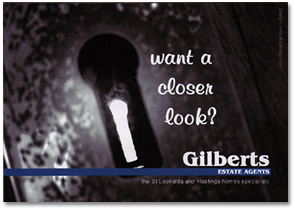 Direct mail for Gilberts Estate Agents, st. Leonards on sea