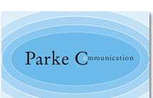 Stationery and logo design for Parke Communication, UK