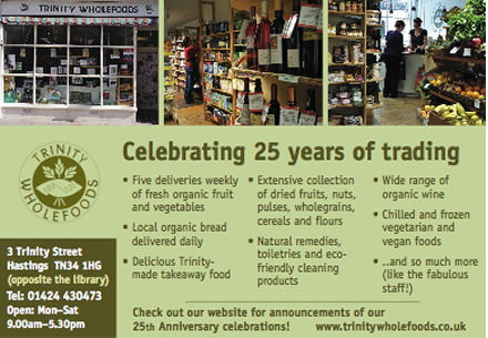 Half page advert for a magazine