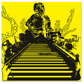 illustration for Pouch!, Hastings' gig guide