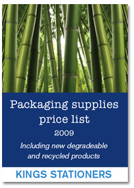 Product price list for Kings Stationers, St Leonards on Sea, Uk