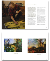 Exhibition catalogue for Alan Rankle, show in Milano 2010