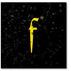 Self-initiated project,  illix design, letter f