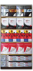 Posters - looks like a shop full of stock