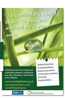 Website design for Local4Global, UK